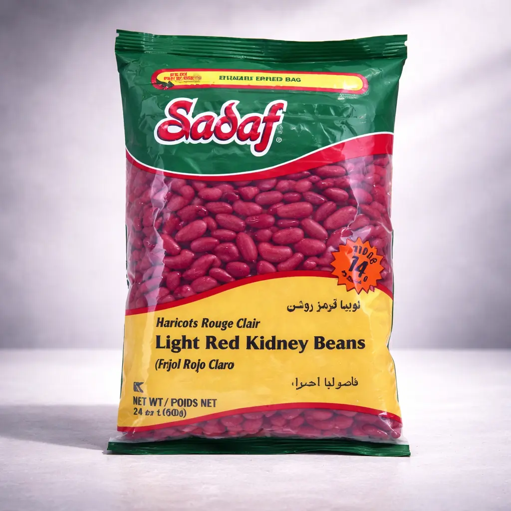 Sadaf light red kidney beans bag